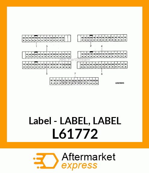 Label L61772