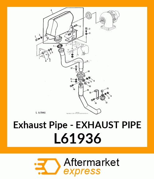 Exhaust Pipe L61936