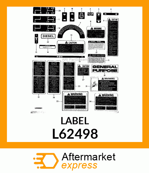 Label L62498