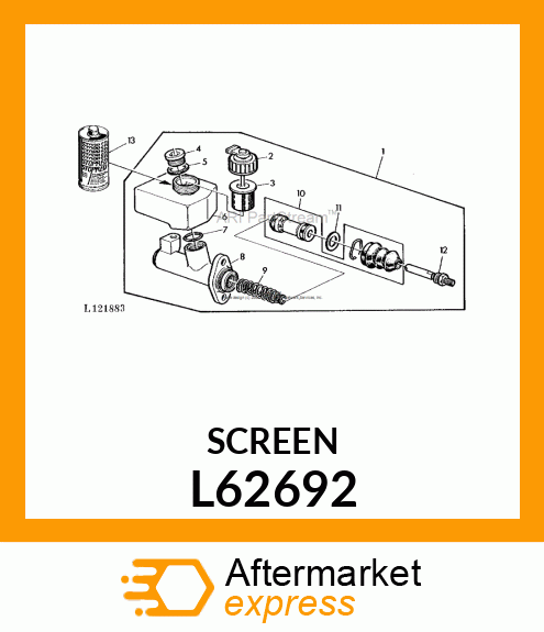 Strainer L62692