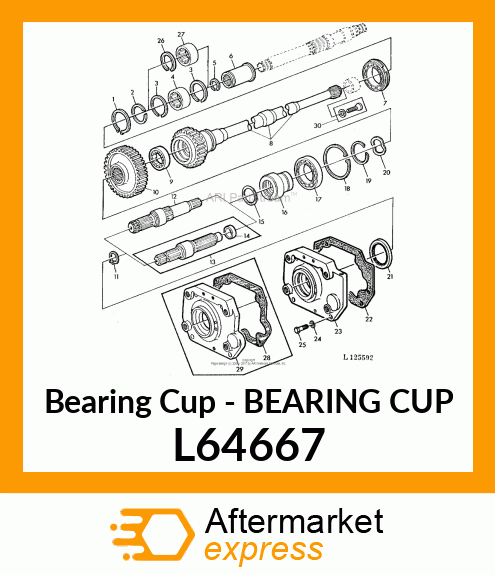 Bearing Cup L64667