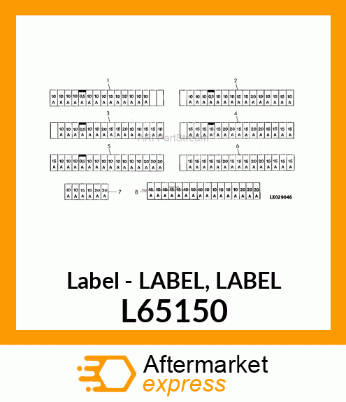 Label L65150
