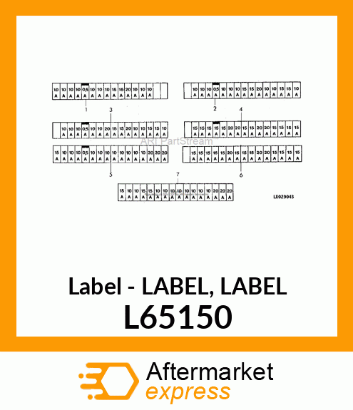 Label L65150