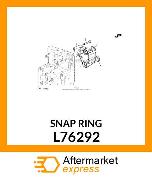 RING, SNAP 75X2,55 L76292