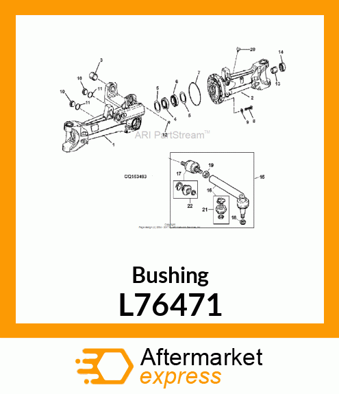 BUSHING, BUSHING L76471