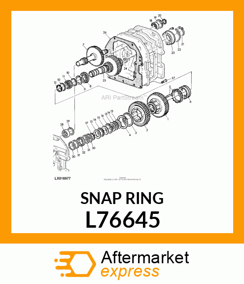 RING SNAP 48X1,45 L76645