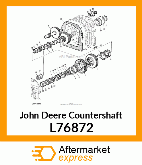 COUNTERSHAFT, COUNTERSHAFT L76872