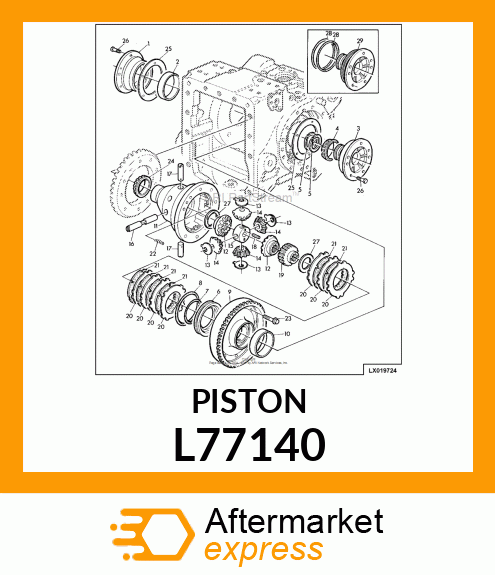 PISTON L77140