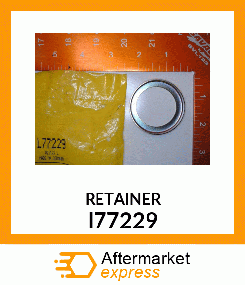 ROUND RETAINER, WASHER 37/52 l77229