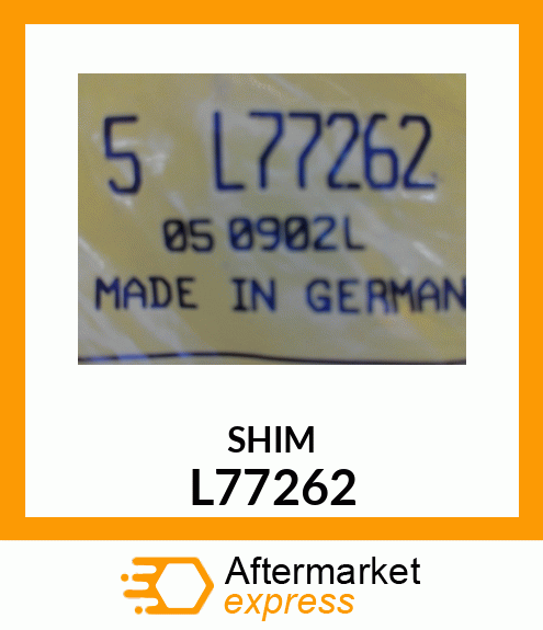 SHIM 0.05MM L77262