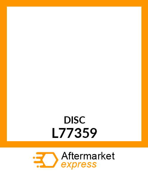 DISK, BRAKE ACTUATING L77359