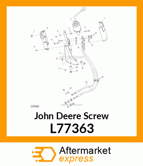 SCREW,SPECIAL W/FLANGE 12 POINT CAP L77363