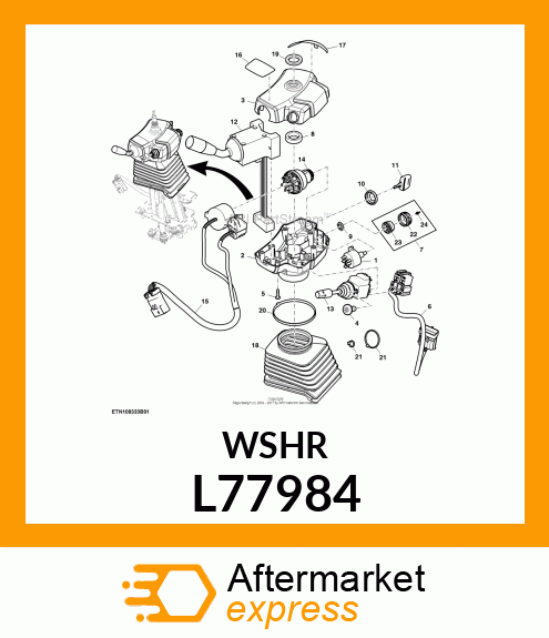 WASHER, 23 X 35 X 5 L77984