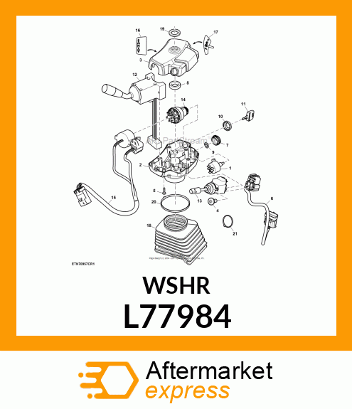 WASHER, 23 X 35 X 5 L77984