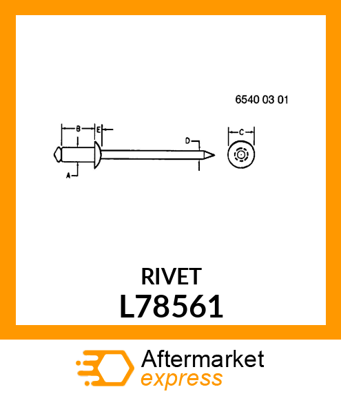 RIVET BLIND L78561