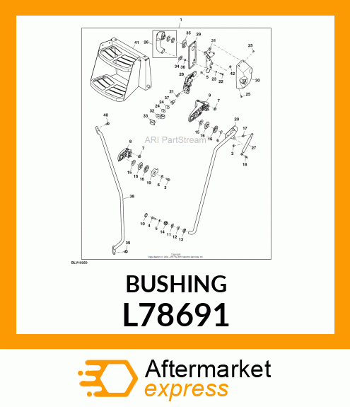 BUSHING, BUSHING L78691