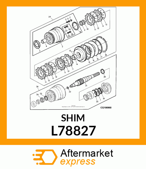 SHIM 0,05MM L78827