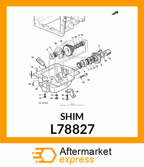 SHIM 0,05MM L78827