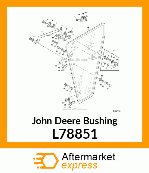 BUSHING, BUSHING L78851