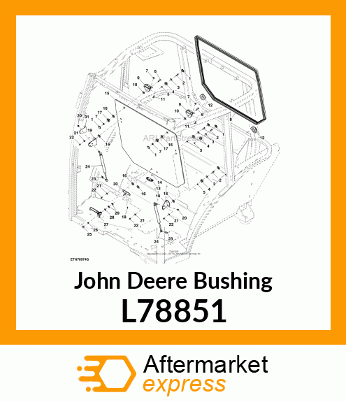 BUSHING, BUSHING L78851