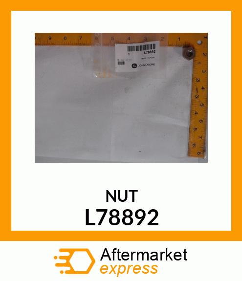 NUT,SPECIAL HEX L78892