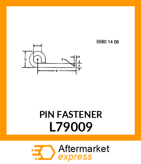 PIN FASTENER L79009