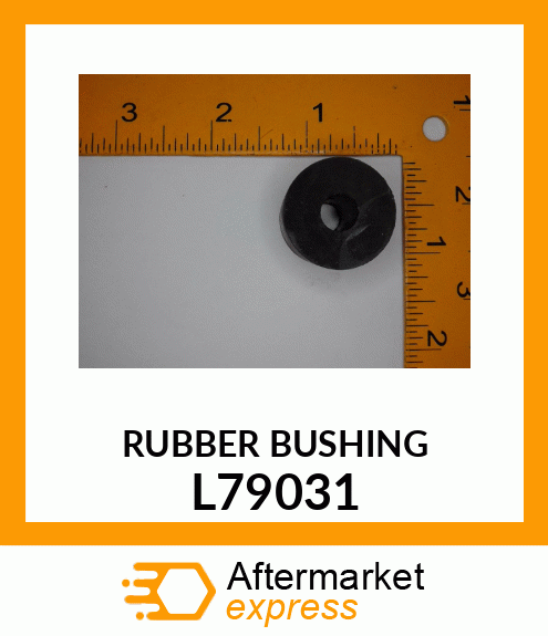 BUSHING,RUBBER L79031