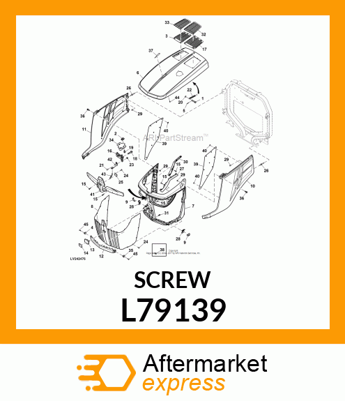 SCREW,TAPPING L79139