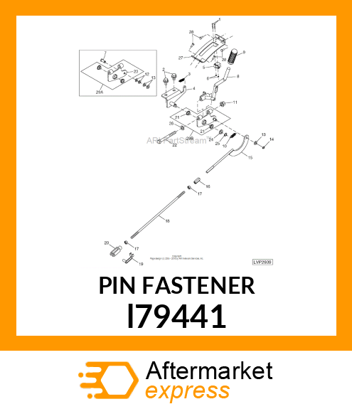 PIN FASTENER l79441