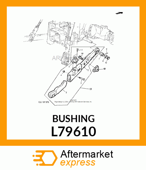 RETAINER BUSHING L79610