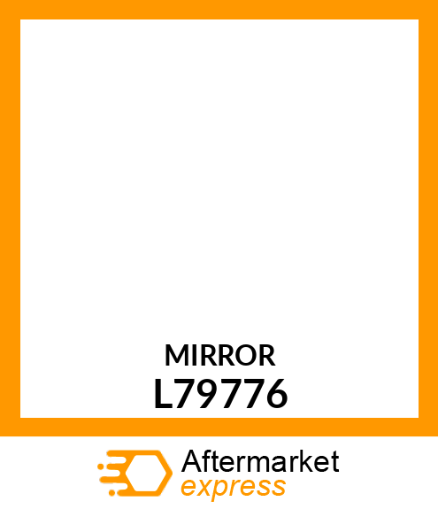 GLASS,REAR VIEW MIRROR L79776