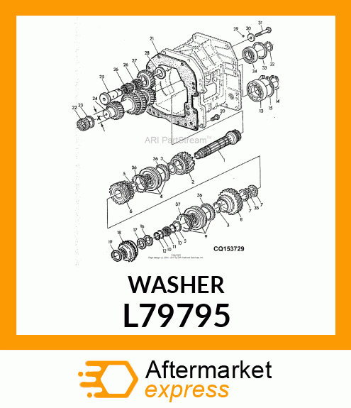 WASHER D=1,0 L79795