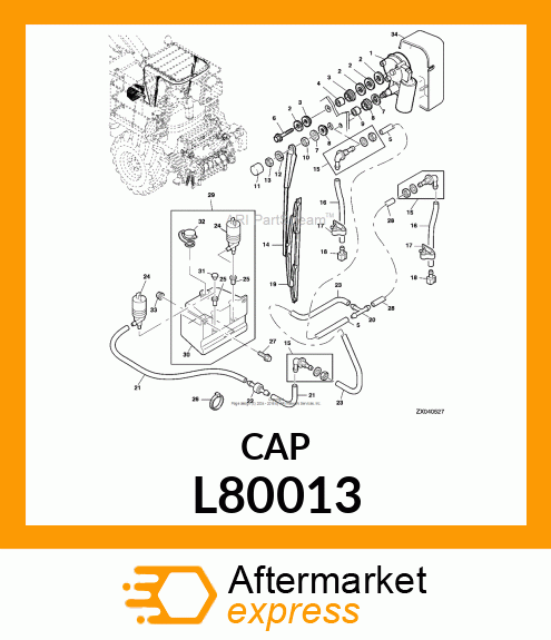 FILLER CAP, . L80013