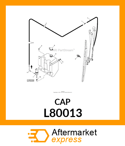 FILLER CAP, . L80013