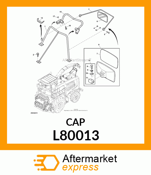 FILLER CAP, . L80013