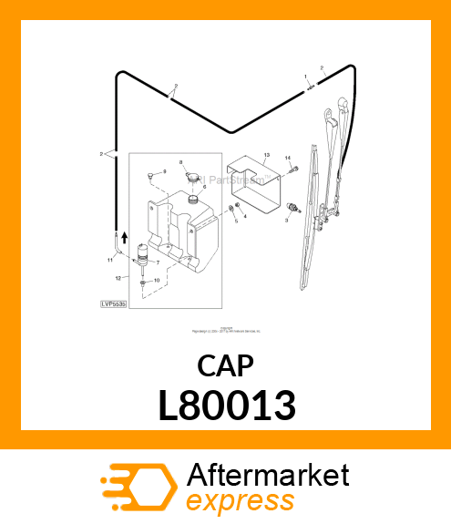 FILLER CAP, . L80013