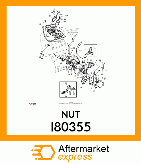 NUT,SPRING M5,ADJUSTABLE,SELF LOCKI l80355