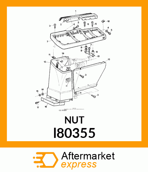 NUT,SPRING M5,ADJUSTABLE,SELF LOCKI l80355