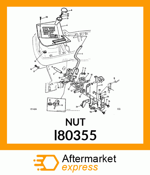 NUT,SPRING M5,ADJUSTABLE,SELF LOCKI l80355