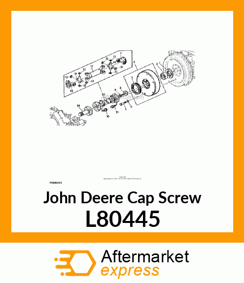 SCREW CAP LAN961 L80445