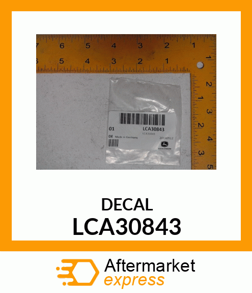 Label LCA30843