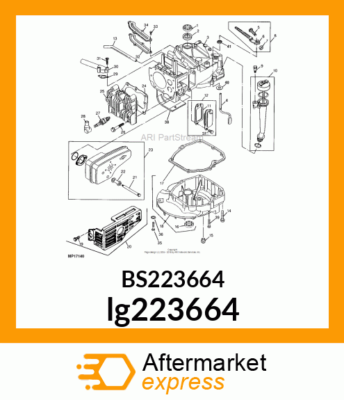 LOCK, MUFFLER SCREW lg223664