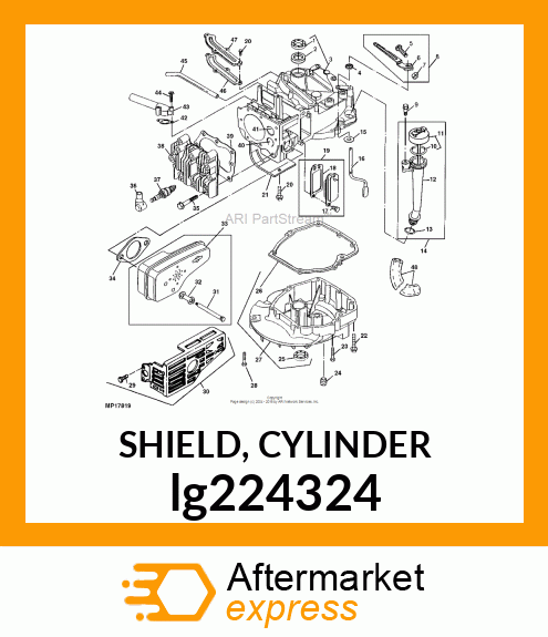 SHIELD, CYLINDER lg224324