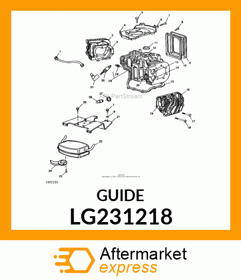 Bushing Guide Intake Valve LG231218