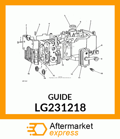 Bushing Guide Intake Valve LG231218