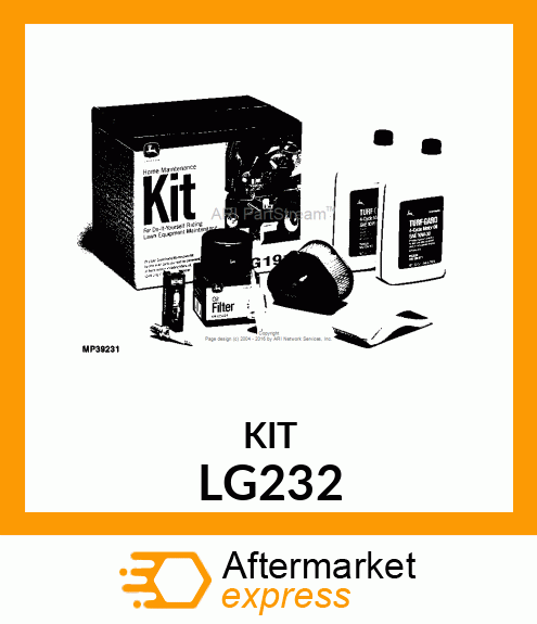 KIT, HOME MAINTENANCE LG232