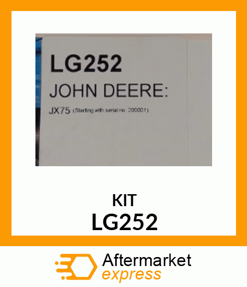 KIT, HOME MAINTENANCE LG252