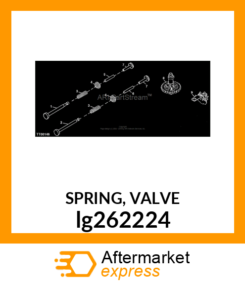 SPRING, VALVE lg262224