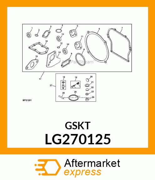 Gasket LG270125