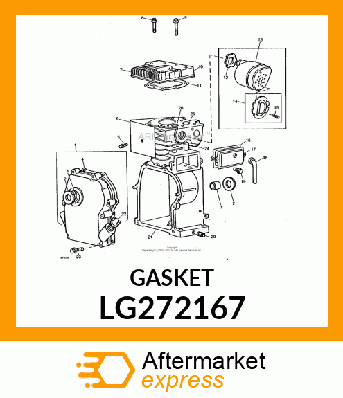 Gasket Cylinder Head LG272167